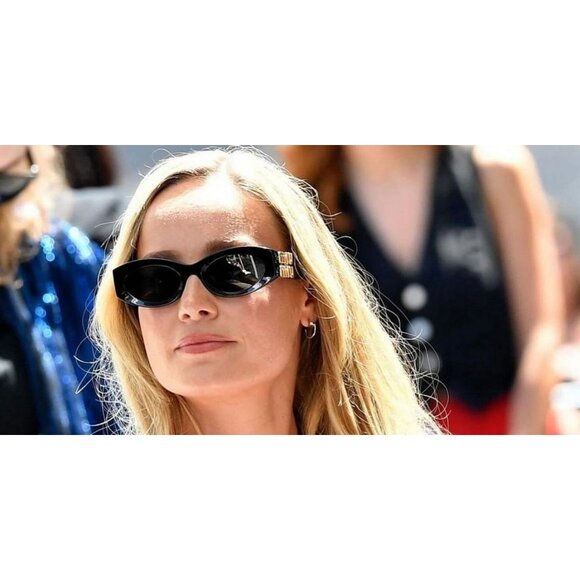 New MIU MIU Black Round SMU11W 1AB-5S0 Sunglasses Women - Picture 6 of 8